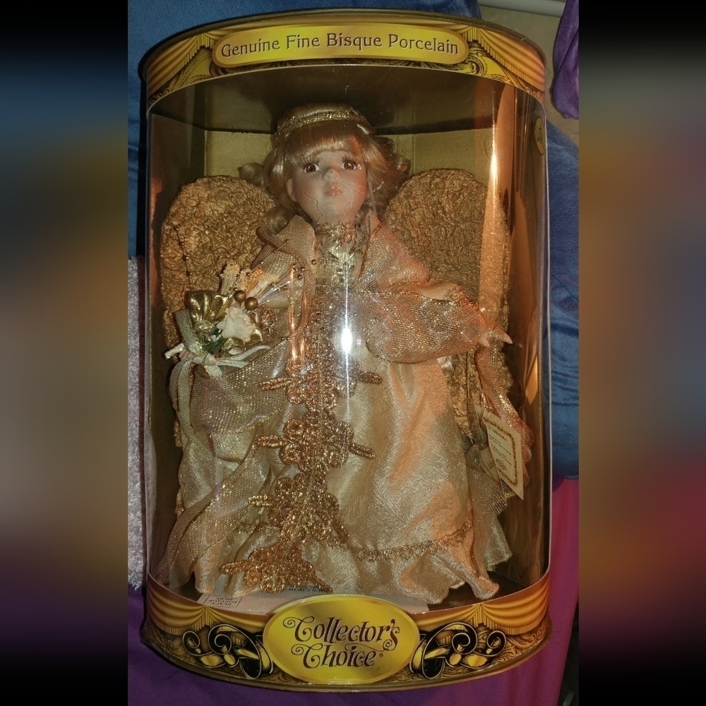 New Genuine Fine Bisque Angel Doll